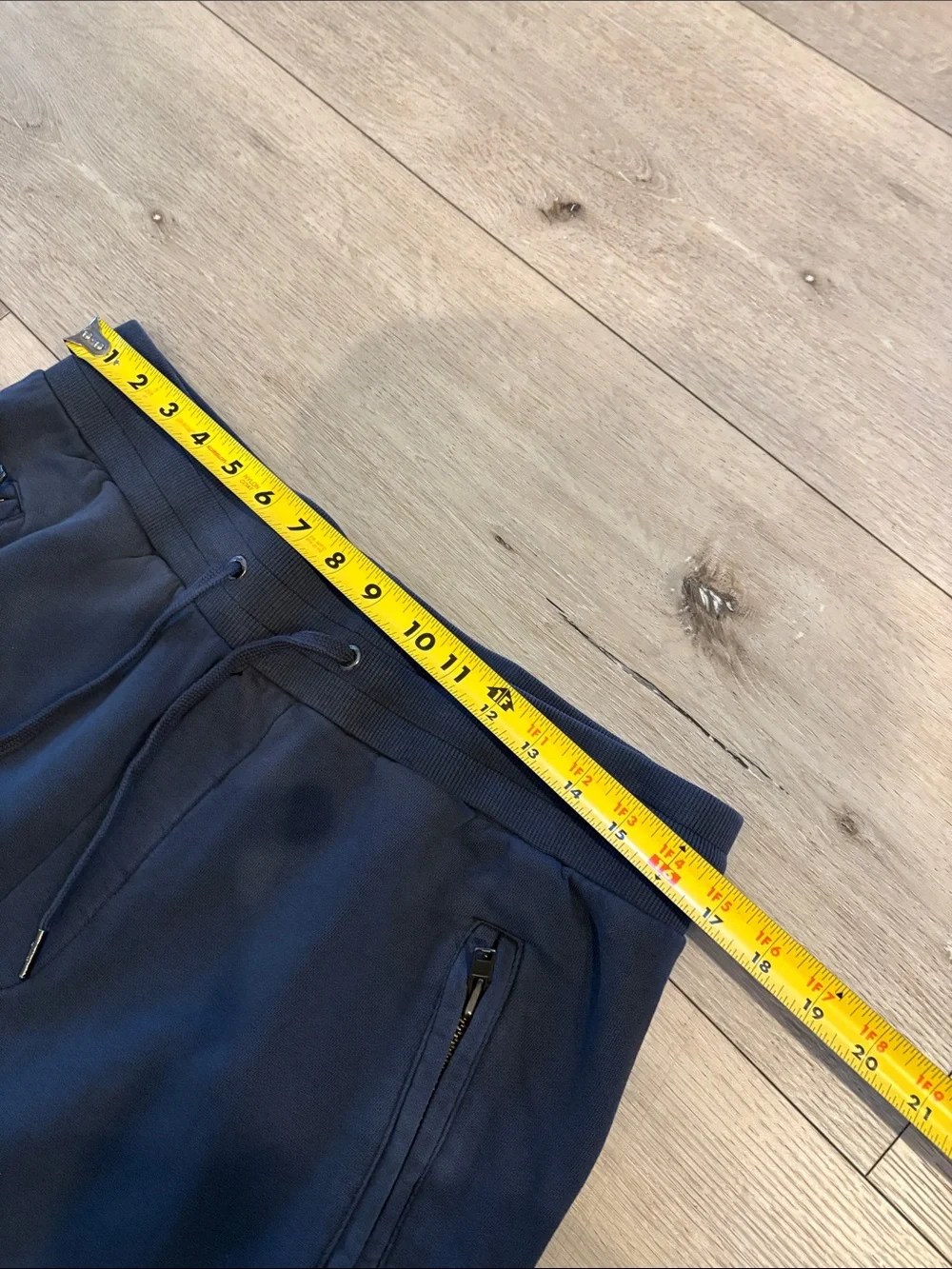 Ksubi Trak Sweatpants Mens XL blue  Jogger Pants Zip Pockets Logo Gym Pumpcover